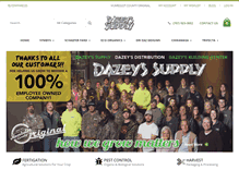 Tablet Screenshot of dazeys.com